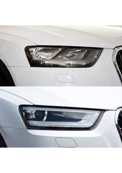 1paır Araç Far Güzü Kuru Lamba Gülü Audi Q3 2010-2015 Şeffaf Lens Kapak Far Kapağı (Yurt Dışından) indirimleri