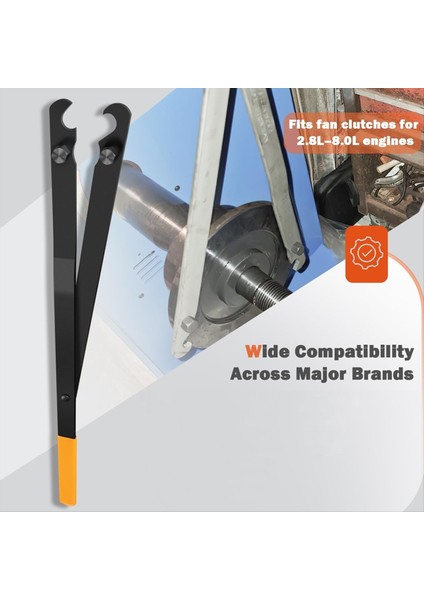 Ford Dodge Gm Jeep Motorları Için Fan Debriyaj Kaldırması Için Kullanılan 3900 Evrensel Kasnak Tutucu Ayarlanabilir Açılar Uzun Kulplar (Yurt Dışından) fırsatları