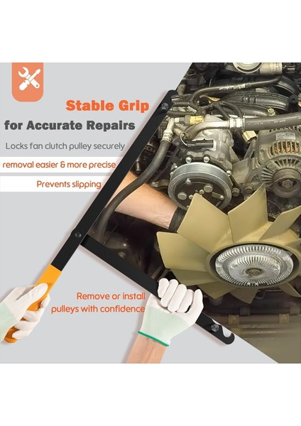 Ford Dodge Gm Jeep Motorları Için Fan Debriyaj Kaldırması Için Kullanılan 3900 Evrensel Kasnak Tutucu Ayarlanabilir Açılar Uzun Kulplar (Yurt Dışından) indirimleri