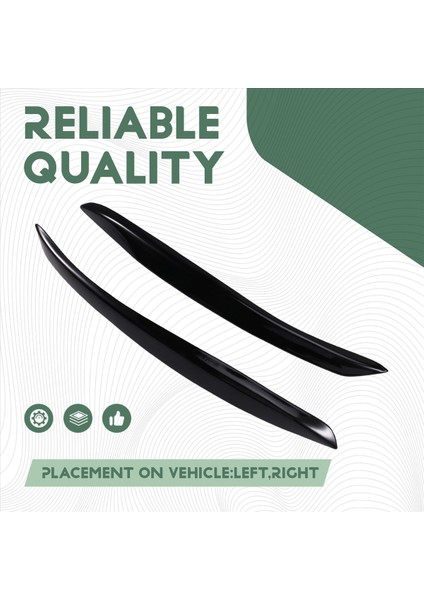 Audi Tt 8j 2006-2014 Parlak Siyah Araba Far Göz Kapakla (Yurt Dışından) indirimleri