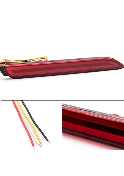 Toyota Için 8x Camry Sienna Avalon Rav4 Wish Fortuner LED Arka Tampon Sisli Işık Kuyruk Fren Durma Işığı (Yurt Dışından) indirimleri