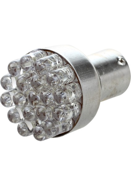 5 x 19 LED Araba Lambası Işık Dönüş Kuyruk Ampulleri Beyaz 1156 (Araba Lambası) (Yurt Dışından)