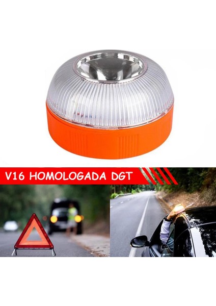 V16 Araba Acil Durum Işık USB Şarj Edilebilir Acil Durum (Yurt Dışından) fiyatları