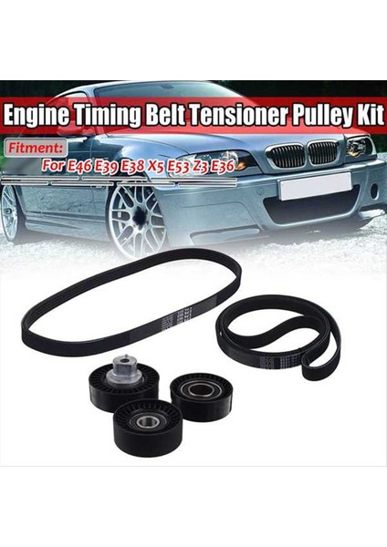 Yeni Araç Motoru Zamanlama Kemeri Germe Kasnak Kiti 11281437475 11281706545 Bmw E46 E39 E38 X5 E53 Z3 E36 (Yurt Dışından) fiyatları