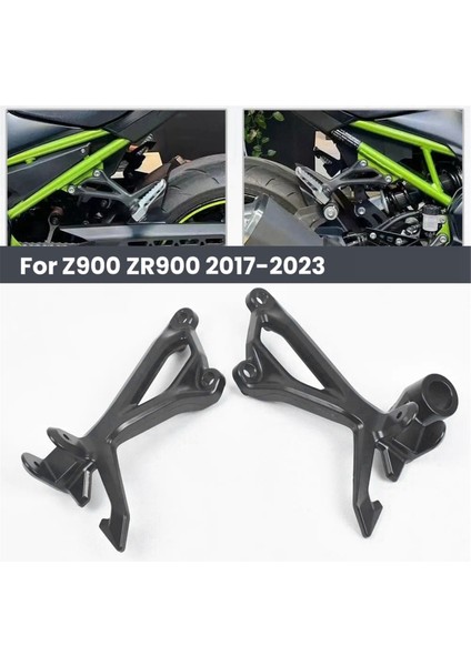 Kawasaki Z900 ZR900 2017-2023 Için Motosiklet Arka Sol Pedal Destek Tabure (Yurt Dışından)