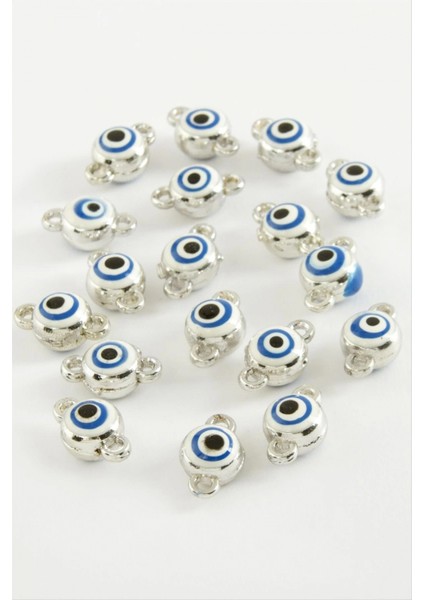 Nazar Çift Kulplu Mineli Bileklik ve Kolye Ucu Aparatı 1 Adet