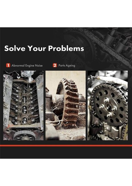 1 Kia Hyundai Için Set Zamanlama Zinciri Kiti Forte Elantra Gt Soul 1 8l 2 0l L4 2011-2016 Dohc 24321-2E000 24410-2E000 (Yurt Dışından) indirimleri