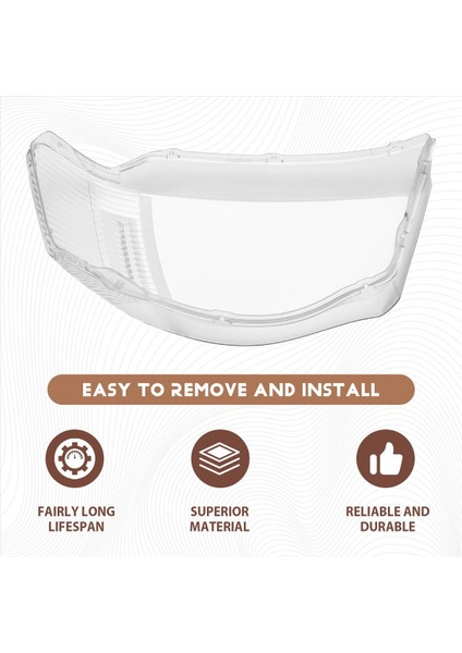 Araba Sol Far Kabuk Lambası Gölgesi Şeffaf Lens Kapak Mitsubishi L200 Triton 2005-2014 (Yurt Dışından) fırsatları