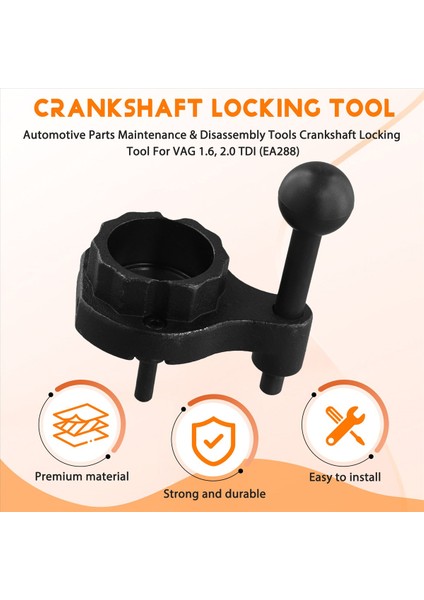 Otomotiv Parçaları Bakım ve Sökme Araçları Vag 1 6 2 0 Tdı (EA288) Için Krank Mili Kilitleme Aracı (Yurt Dışından) fırsatları