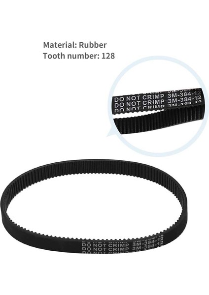 6pcs 3M-384-12 Elektrikli Bisiklet E-Bisiklet Scooter Motosiklet Için Kayışı (Yurt Dışından) indirimleri