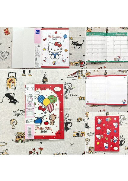 S13-SANRIO 2026 A6 Aylik Planlayici fiyatları