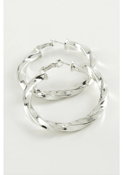 Burgulu Halka Küpe 3 cm