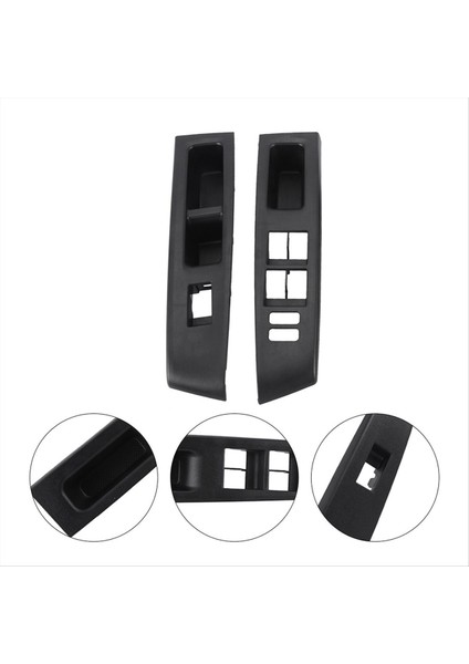 Sağ Sürücü Ön ve Sol Pencere Cam Asansör Anahtarı Trim Paneli Toyota Yaris Için Kapak 12-14 74232-52550-C0 7423152650 (Yurt Dışından) indirimleri
