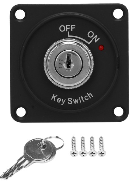 Evrensel 12V Araba Tekne Motosiklet Ateşleme Başlangıç Anahtar Ateşleme Anahtarı Paneli 2 Anahtarlı Konum (Yurt Dışından)