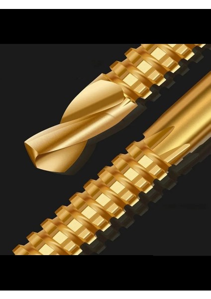 Yivli Matkap Ucu Hss Spiral Yivli Kademeli Matkap Ucu Metal Ahşap Plastik 5-8 mm 722459 fiyatları