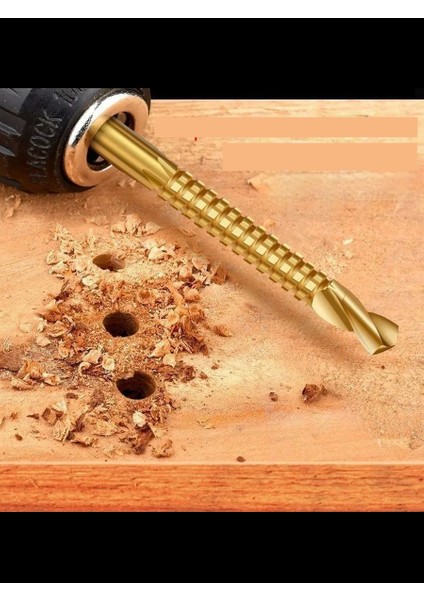 Yivli Matkap Ucu Hss Spiral Yivli Kademeli Matkap Ucu Metal Ahşap Plastik 5-8 mm 722459 fırsatları