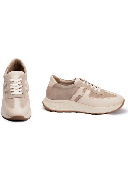 Kadın Hakiki Deri Anatomik Hafif Spor Yürüyüş Ayakkabısı Sneaker indirimleri