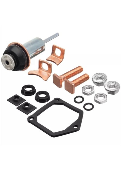 2x Universal Motor Başlangıç Solenoid Onarımı Yeniden Inşa Edin Toyota Subaru Honda Için Ayarlanmış (Yurt Dışından) modelleri