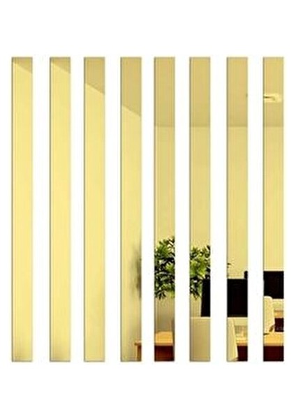 1.8×120 cm Gold Dekoratif Pleksi Ayna Esnek Yapışkanlı fırsatları