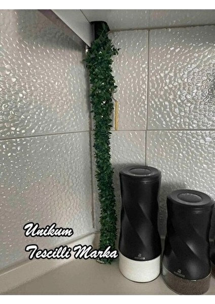 7 Metre Yeşil Tel Yaprak Yapay Taç Sarmaşık Çiçek Süs Şık Tasarım ve Dekoratif Kullanım