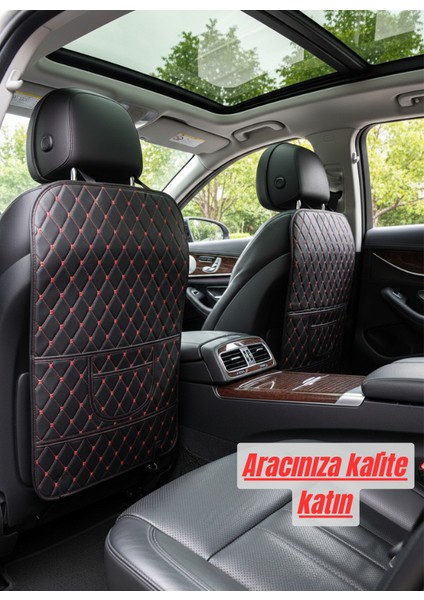 Araç Koltuk Arkası Deri Organizer S-K fiyatları