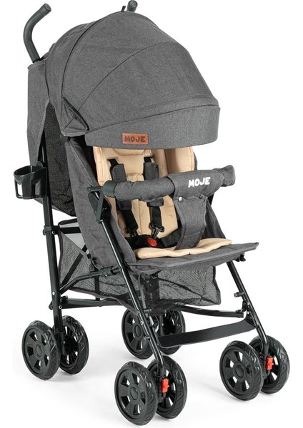 Strong Baston Bebek Arabası Antrasit Siyah