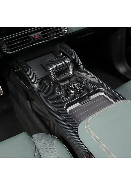 Merkez Konsol Dişli Yanları Kapak Trim Chery Jetour Traveler 2023 2024 Aksesuarlar Karbon Fiber (Yurt Dışından) fiyatları