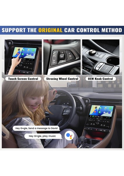 Android Auto Kablosuz Adaptör Android Auto Dongle Android Telefonlar Kablolu Android Auto&#39 Yu Kablosuz Aı Kutusuna Dönüştürür (Yurt Dışından) fiyatları