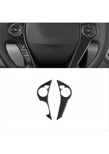 Karbon Fiber Direksiyon Simidi Düğmesi Kapak Honda Accord 2013-17 Için Tip B (Yurt Dışından) indirimleri
