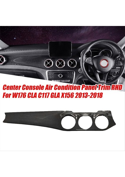 Rhd Araba Gösterge Tablosu Klima Outlet Panel Trim Şeridi Mercedes Benz Cla C117 Gla X156 2013-2018 Konsol Paneli (Yurt Dışından) modelleri