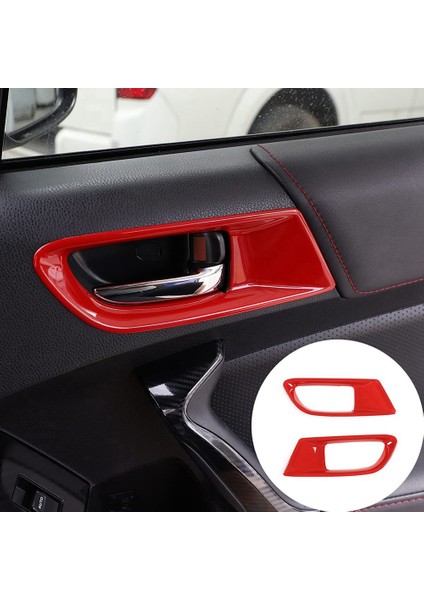 Subaru Brz Toyota Için 86 2012-2020 Araba Iç Kapı Tutucu Kapak Ön Okuma Lambası Döşeme Dekoratif Çerçeve Aksesuarları Kırmızı (Yurt Dışından) fiyatları