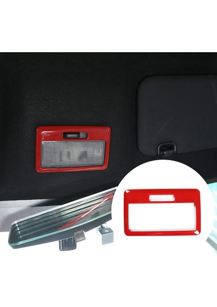 Subaru Brz Toyota Için 86 2012-2020 Araba Iç Kapı Tutucu Kapak Ön Okuma Lambası Döşeme Dekoratif Çerçeve Aksesuarları Kırmızı (Yurt Dışından) modelleri