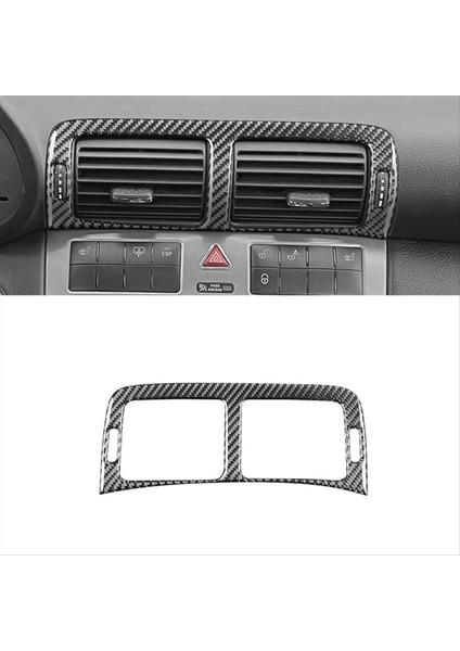 Mercedes Benz C Sınıfı Için Karbon Fiber W203 2005-2007 Merkez Konsolu Ac Hava Havalandırma Kapak Trim Iç Aksesuarlar (Yurt Dışından) indirimleri