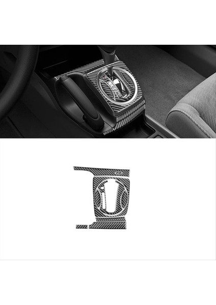 Honda Civic Için Karbon Fiber 8 2006-2011 Araba Dişli Vites Paneli Kapak Trim Aksesuarları Lhd (Yurt Dışından) indirimleri