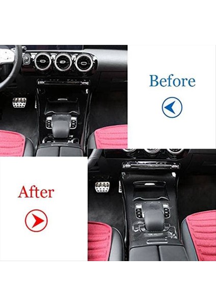 Araba Merkezi Konsol Koruma Çerçeve Trim Kapak Mercedes Benz A Cla Sınıfı W177 2019+ Dişli Vardiyalı Panel Çerçevesi (Yurt Dışından) fırsatları