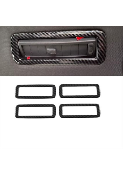 Araç Çatı Klima Havalandırmaları Arka Hava Düzeltmeler Dekorasyon Karbon Fiber Byd Tang&#39 I Arayın (Yurt Dışından) fiyatları