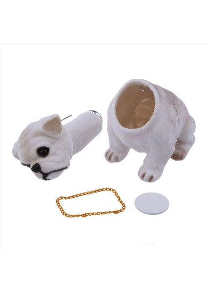 3x Beyaz Açık Gri Kafası Başını Sallayan Bulldog Köpek Dekorasyonu Araba Için (Yurt Dışından) indirimleri