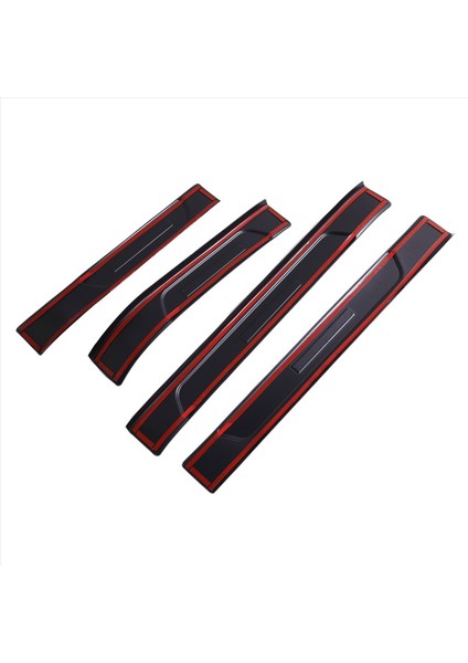 4pcs Dış Kapı Eşik Korumaları Kapı Eşik Giriş Koruyucusu Kapak Dekoru Karbon Fiber Renk Byd Conta / Byd Atto 4 (Yurt Dışından) indirimleri