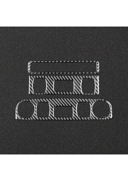 Audi Tt 8n 2001-2006 Için Karbon Fiber Araba Çatı Okuma Işık Paneli Kapak Döşeme Çıkartma Çıkartma Iç Aksesuarlar (Yurt Dışından)