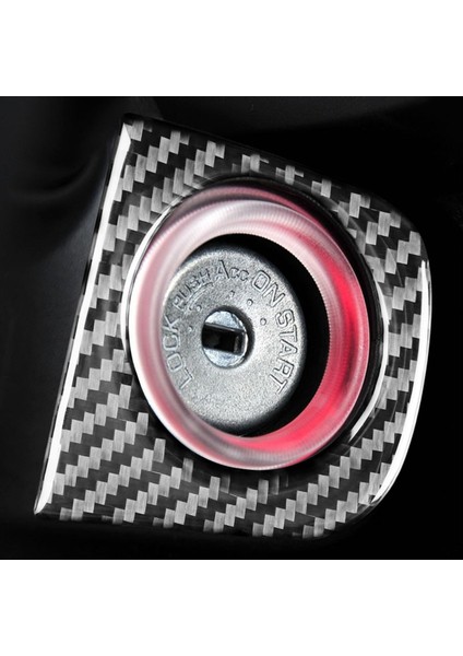 Subaru Için Karbon Fiber Legacy Outback 2010-2014 Motor Ateşleme Anahtar Deliği Paneli Kapak Trim Çıkrısı Iç Aksesuarlar (Yurt Dışından) fırsatları