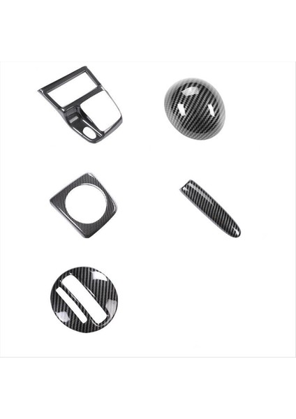 Honda Civic 2006-2011 Için Otomatik Dişli Vites Çerçeve El Freni Kapak Süslemesi Dekoru (Yurt Dışından)