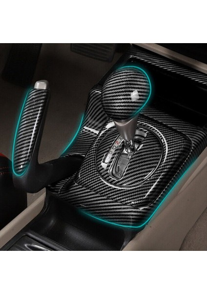 Honda Civic 2006-2011 Için Otomatik Dişli Vites Çerçeve El Freni Kapak Süslemesi Dekoru (Yurt Dışından) modelleri