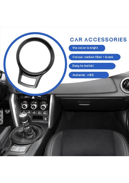 Subaru Brz Toyota Için 86 2012-2020 Merkez Konsol Yan Şerit Dişli Vites Paneli Dekor Kapak Döşeme Çerçeve Araç Aksesuarları (Yurt Dışından) indirimleri