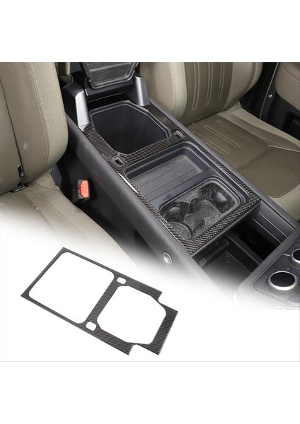 Land Rover Defender Için Karbon Fiber 90 110 130 2020-2024 Merkez Konsol Depolama Paneli Kapak Döşeme Iç Aksesuarlar (Yurt Dışından) fiyatları
