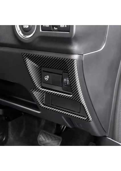 Araç Çok Fonksiyonlu Düğme Çerçeve Trim Kapağı Suzuki Spacia/spacia Özel MK04 Serisi 2024 Karbon Fiber Desen Rhd (Yurt Dışından) fiyatları