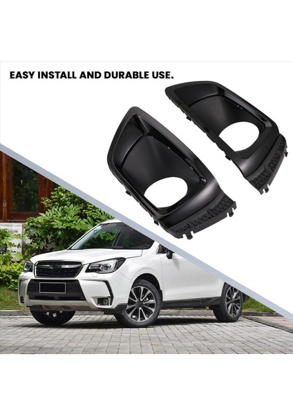 Araba Sis Lambası Kapağı Izgara Çerçeve Çerçeve Döşeme Lambası Kapak LED Far Sis Işığı Subaru Forester Xt 2014-2016 (Yurt Dışından) modelleri
