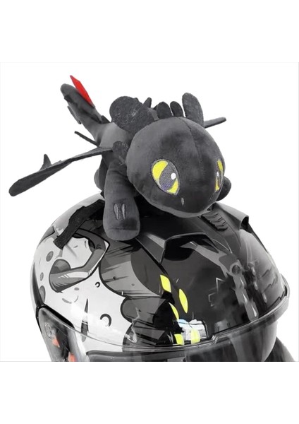 Ejderha Dişsiz Küçük Uçan Dragon Bebek Dekor Araba Motosiklet Kaskı Trim Hızlı Sürüm 20CM A (Yurt Dışından) fırsatları