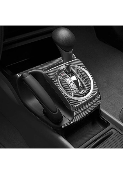 Honda Civic Için Karbon Fiber 8 2006-2011 Otomobil Dişli Vites Paneli Kapak Trim Aksesuarları Rhd (Yurt Dışından) fırsatları