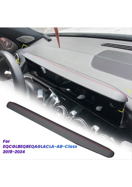 Dash Navigasyon Gölgelendirme Kapağı Mercedes-Benz Eqc/glb/eqb/eqa/gla/cla-A/b-Serisi 19-24 Merkez Ekran Vizör Plakası C (Yurt Dışından) modelleri