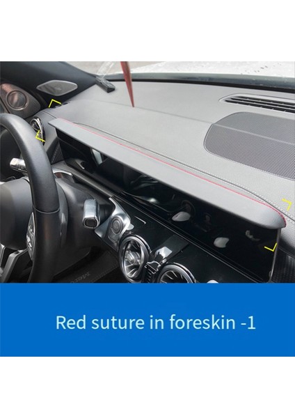 Dash Navigasyon Gölgelendirme Kapağı Mercedes-Benz Eqc/glb/eqb/eqa/gla/cla-A/b-Serisi 19-24 Merkez Ekran Vizör Plakası C (Yurt Dışından) fırsatları